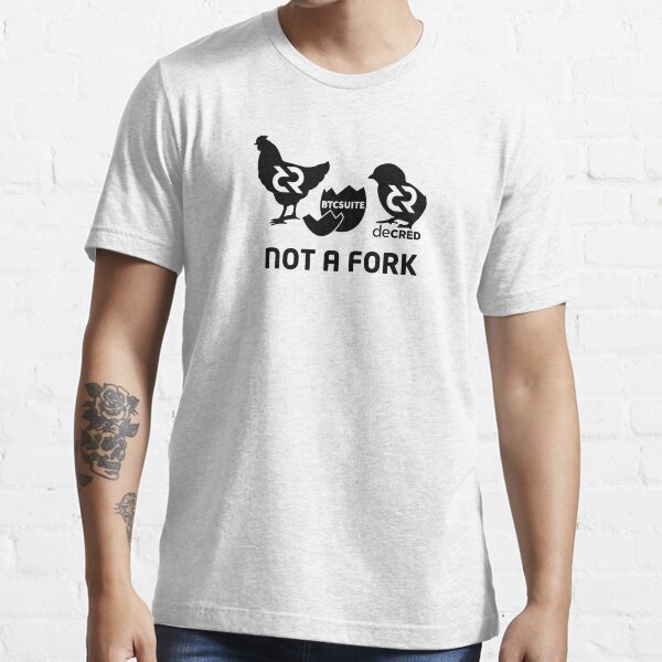 Not a fork v2 Essential T-Shirt