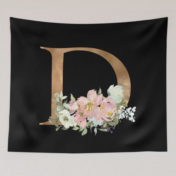 Item preview, Letter D Monogram designed and sold by WisdomInspired.
