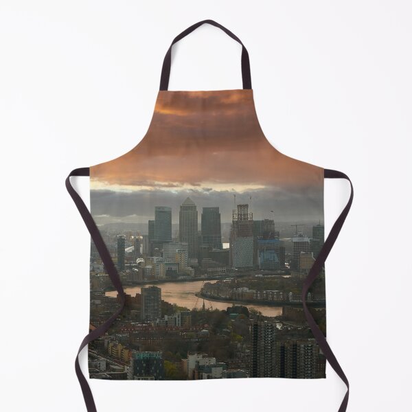 Item preview, Canary Wharf at sunset designed and sold by David Milnes.