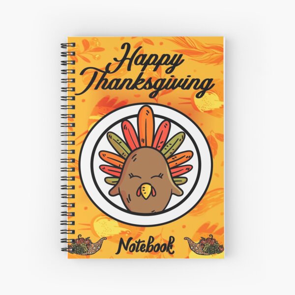 Item preview, The turkey Thanksgiving celebration Journal Notebook Gift For Kids, Nurse, friends and teacher or your loved ones designed and sold by Steve  Morley.
