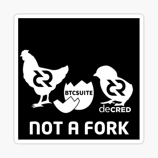 (sticker) Not a fork v3 Sticker