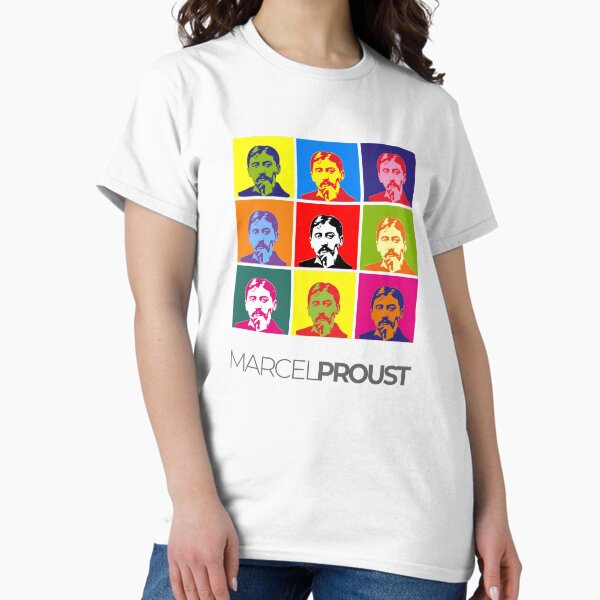 Marcel Proust pop-art poster portrait Classic T-Shirt