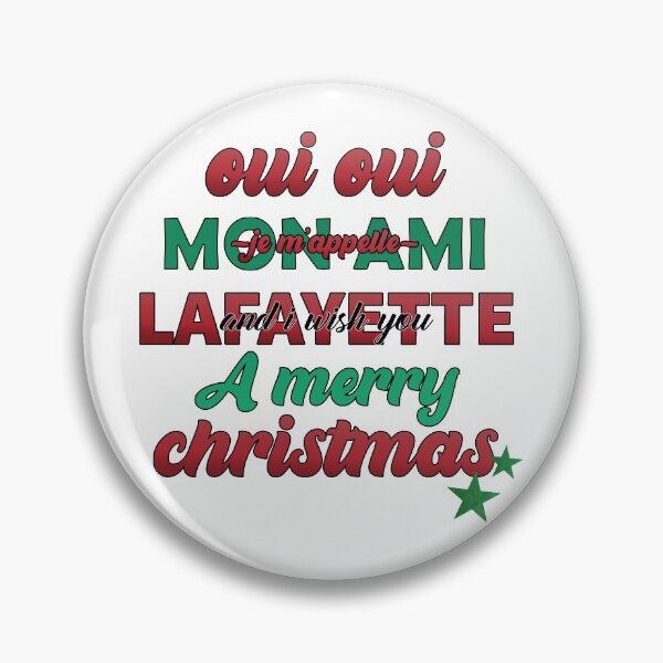 Item preview, Lafayette merry christmas - musicals designed and sold by SabriSabanah.