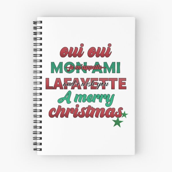 Item preview, Lafayette merry christmas - musicals designed and sold by SabriSabanah.