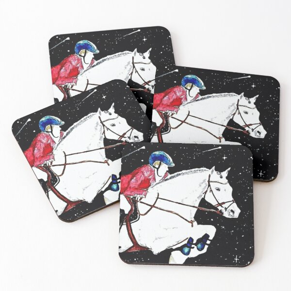 Artikelvorschau, Springreiten in den Sternen malen entworfen und verkauft von horseaddicted.