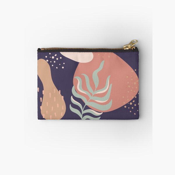 Item preview, Abstract shapes dots and leaves digital design illustration 71 designed and sold by MyBlackDreams.