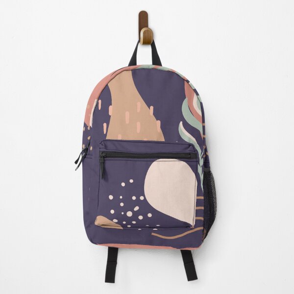 Item preview, Abstract shapes dots and leaves digital design illustration 71 designed and sold by MyBlackDreams.