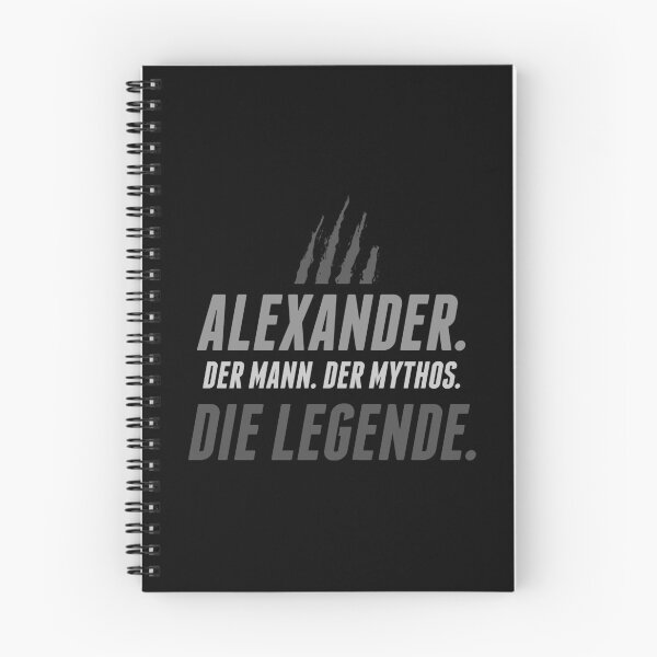 Item preview, Alexander The Man The Myth The Legend German Dutch Deutsche Men Germany Roots Heritage designed and sold by VollLaser.