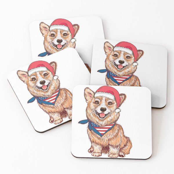 Item preview, christmas corgi designed and sold by zanbo.