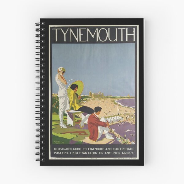 Item preview, retro classic Tynemouth poster designed and sold by CorasPosters.