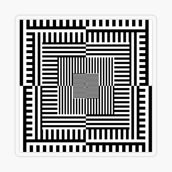 grid Transparent Sticker
