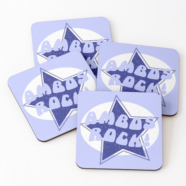 Item preview, Ambos Rock Funny Blue Ambulance Driver designed and sold by CreativeTwins.
