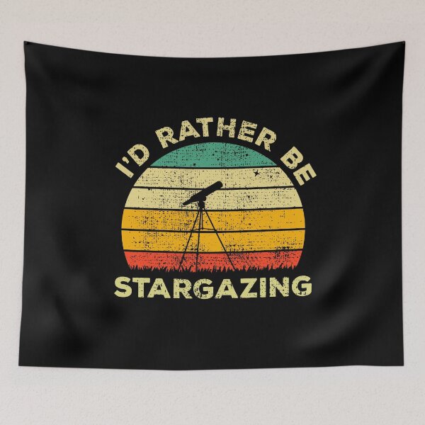 Item preview, I’d Rather Be Stargazing Vintage Gift For Stargazers designed and sold by JokeGysen.