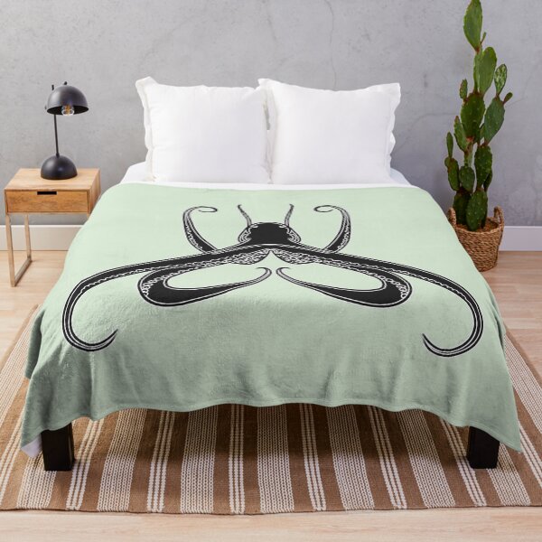 Item preview, Black and White Octopus designed and sold by SpitsPixels.