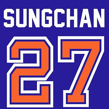 NCT U 90's Love SungChan 27 Hockey Jersey Design Pullover Hoodie for Sale  by orioriori89