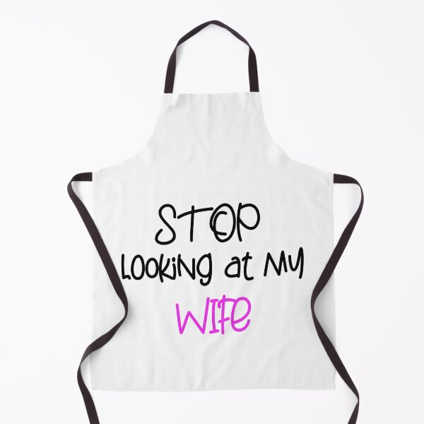 Item preview, STOP LOOKING AT MY WIFE FUNNY GIFT designed and sold by karibov.