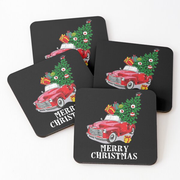 Item preview, Merry Christmas Vintage Christmas Truck designed and sold by Nrlifecreations.