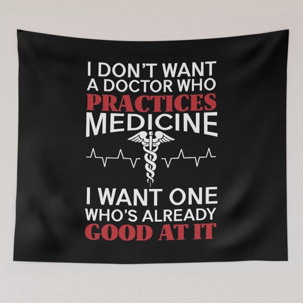 Item preview, Want Doctor who's good at medicine designed and sold by Gold Wings Tees.