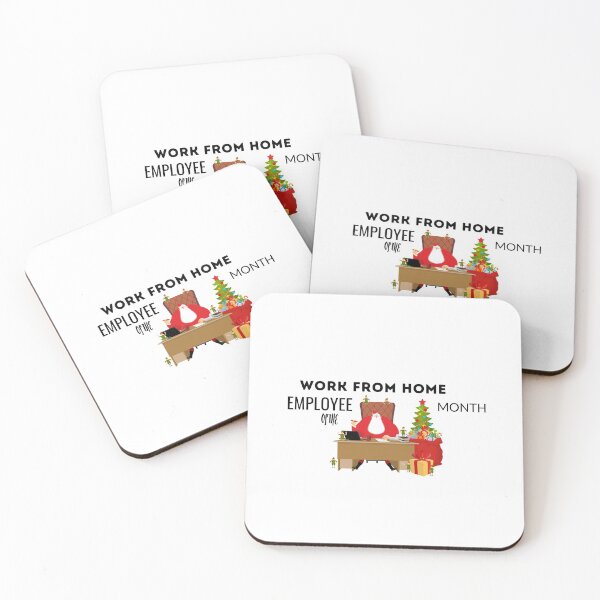 Item preview, Work from Home Employee of the Month Christmas designed and sold by ImperialBaron.