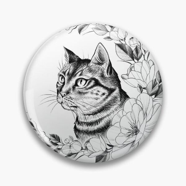 Item preview, Crescent kitty designed and sold by ninkeartsy.