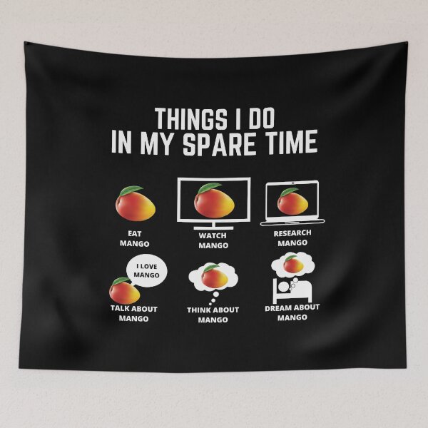 Item preview, Mango Things I do in my spare time designed and sold by onewordcash.