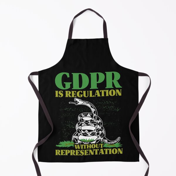 Item preview, GDPR is Regulation without Representation designed and sold by Gold Wings Tees.