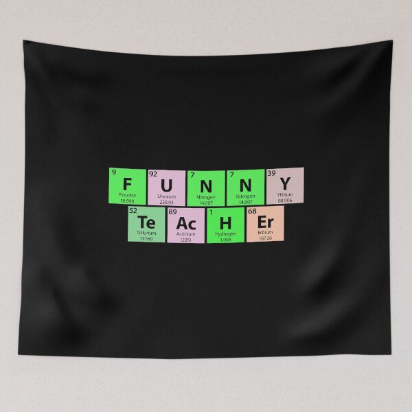Item preview, Funny Teacher Periodic Table designed and sold by Gold Wings Tees.