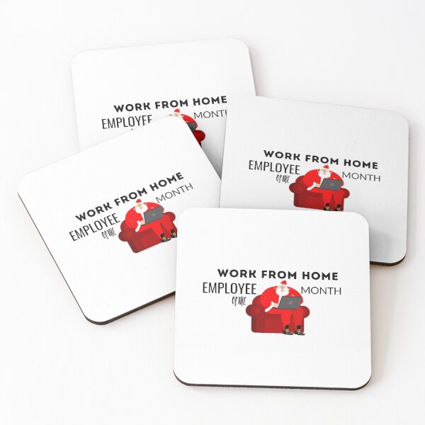 Item preview, Work from Home Employee of the Month Christmas designed and sold by ImperialBaron.