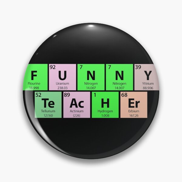 Item preview, Funny Teacher Periodic Table designed and sold by Gold Wings Tees.