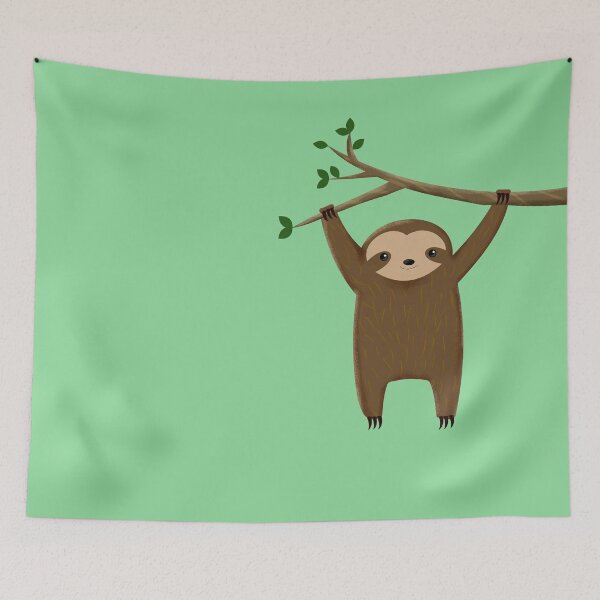 Item preview, Cute Sloth Hanging designed and sold by csaron92.