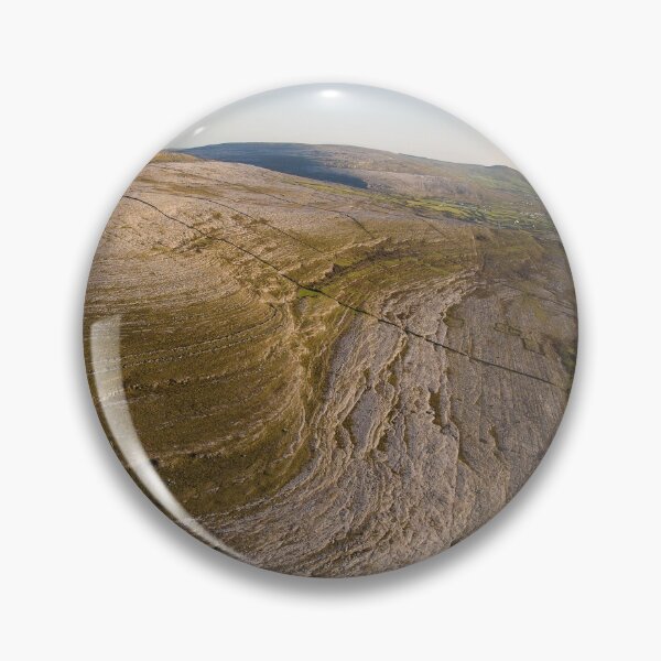 Item preview, aerial birds eye view of the burren national park designed and sold by Nollaig Ó Mórdha  Up The Banner Photography.