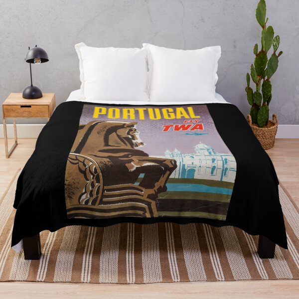 Item preview, retro classic Portugal poster designed and sold by CorasPosters.