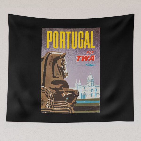 Item preview, retro classic Portugal poster designed and sold by CorasPosters.
