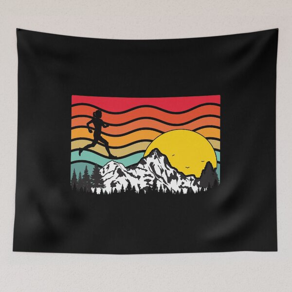 Item preview, Mountain Waves - Woman Trail Runner  designed and sold by HeatherPore.
