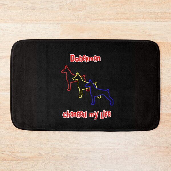 Item preview, Doberman Pinscher Changed my Life - Dog Art dogs Silhouette - pet designed and sold by Coolstuff4you71.