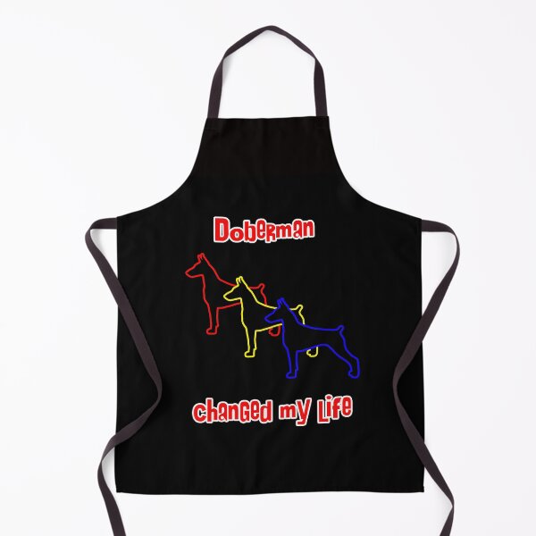 Item preview, Doberman Pinscher Changed my Life - Dog Art dogs Silhouette - pet designed and sold by Coolstuff4you71.