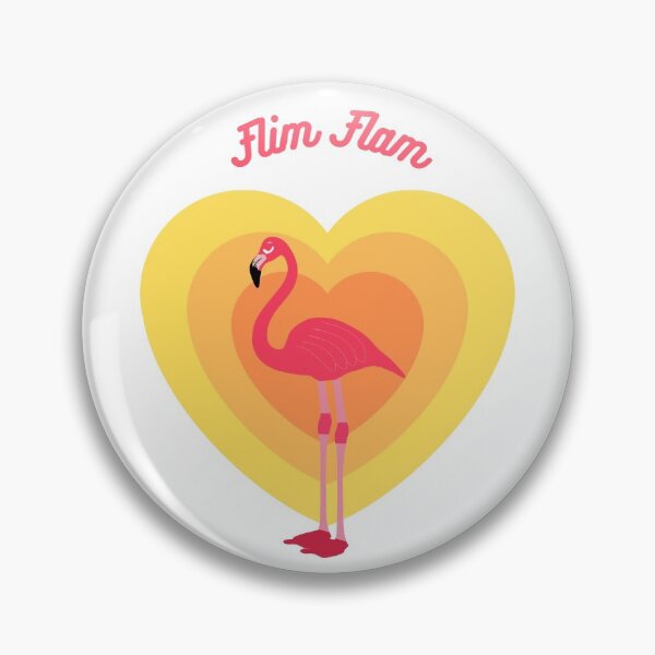 Artikelvorschau, Flamingo, Flim Flam Heart entworfen und verkauft von NomadMessenger.