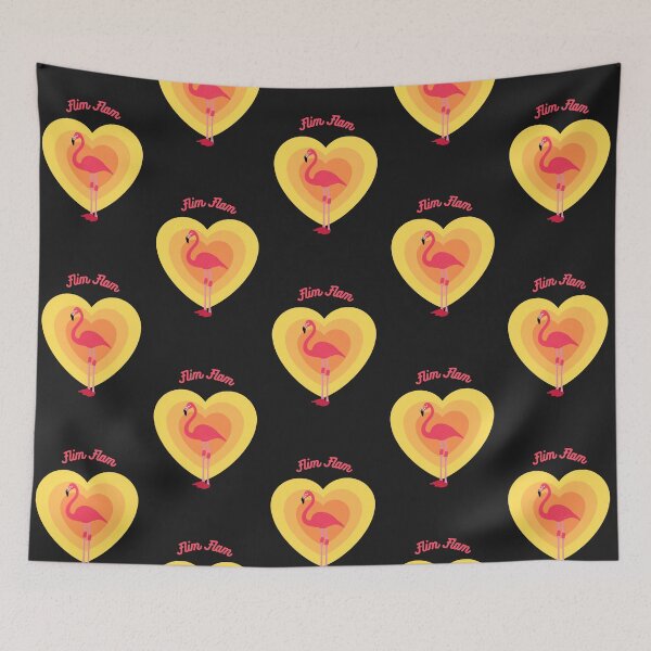 Item preview, Flamingo, Flim Flam Heart designed and sold by NomadMessenger.