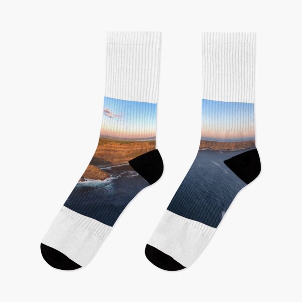 Item preview, cliffs of moher birds eye aerial view ireland designed and sold by Nollaig Ó Mórdha  Up The Banner Photography.