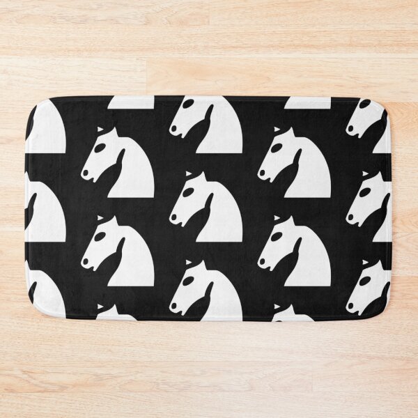 Item preview, White chess horse designed and sold by tetibright.