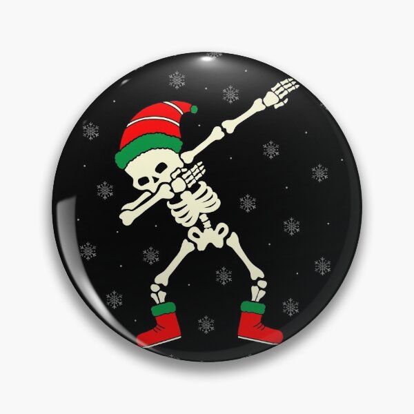 Item preview, Dabbing Skeleton Christmas Edition designed and sold by SoulArtLove.