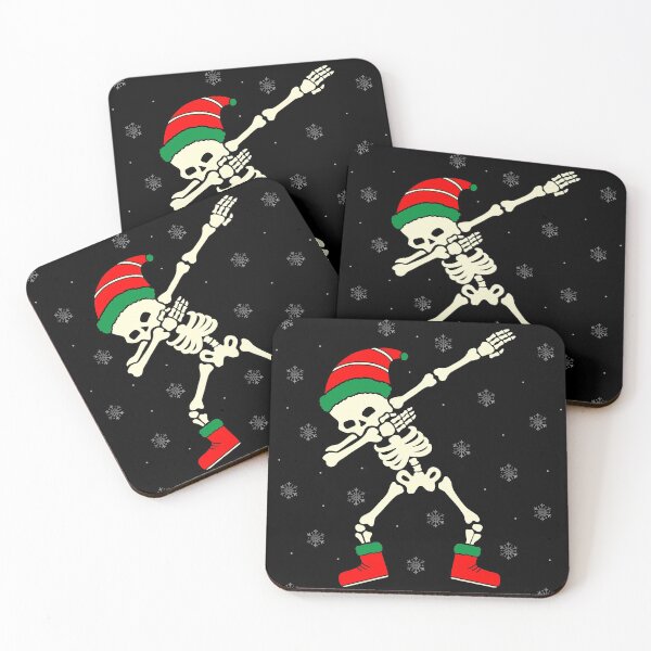 Item preview, Dabbing Skeleton Christmas Edition designed and sold by SoulArtLove.