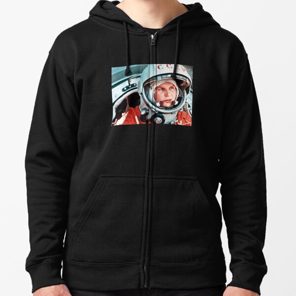 Men’s Women’s Space Force Future Hoodie Graphic Skyline Astronaut in Space 