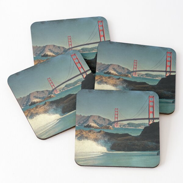 Item preview, Baker Beach, San Francisco, Golden Gate Bridge designed and sold by Nollaig Ó Mórdha Up The Banner Photography.