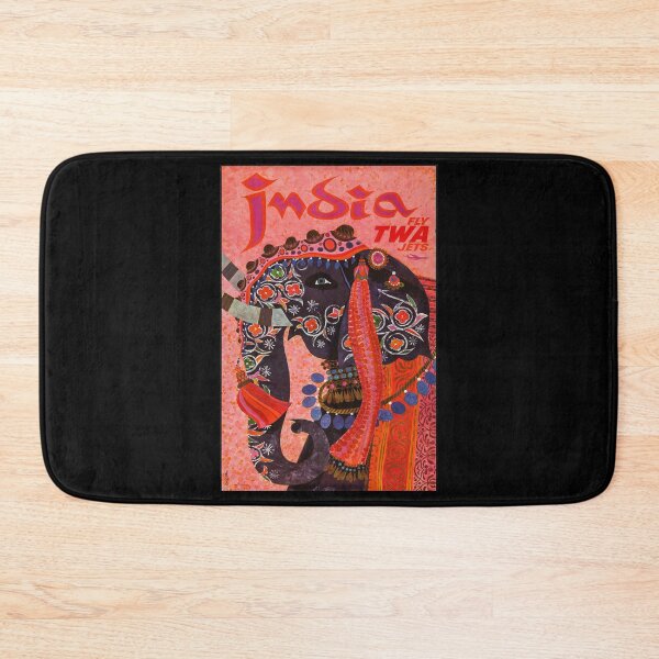 Item preview, retro classic India poster designed and sold by CorasPosters.