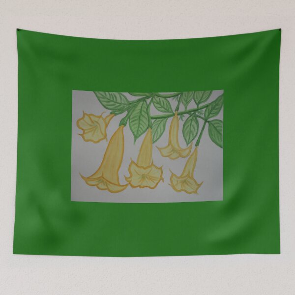 Item preview, Sunny Bellflowers for a lovely day! Watercolour Painting designed and sold by GKstudio.