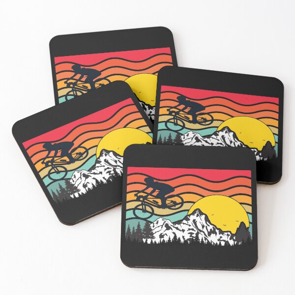 Item preview, Mountain Waves - Mountain Biker  designed and sold by HeatherPore.