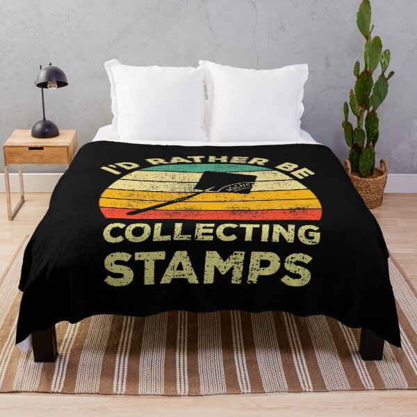 Item preview, I’d Rather Be Collecting Stamps Vintage Gift For Stamp collectors designed and sold by JokeGysen.