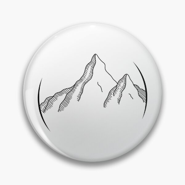 Item preview, Mini Mountain - Black Lined designed and sold by Michael Blair.
