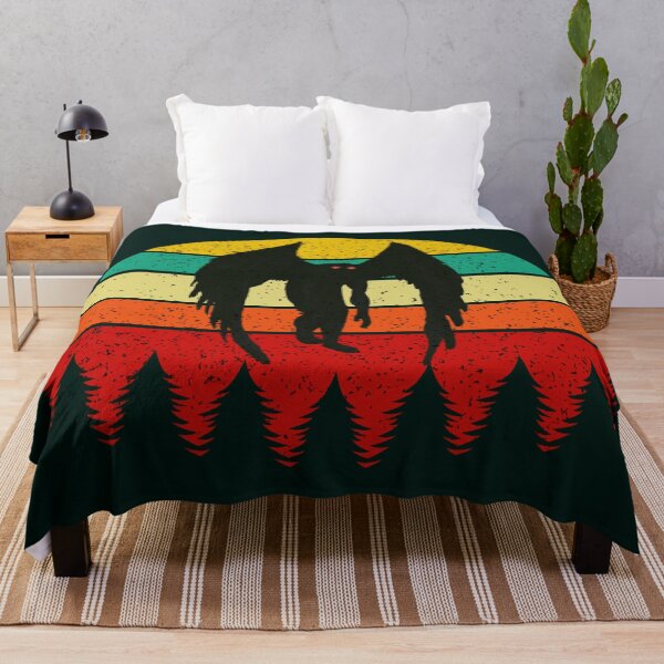 Item preview, Mothman - the retro cryptid designed and sold by SidTastic .
